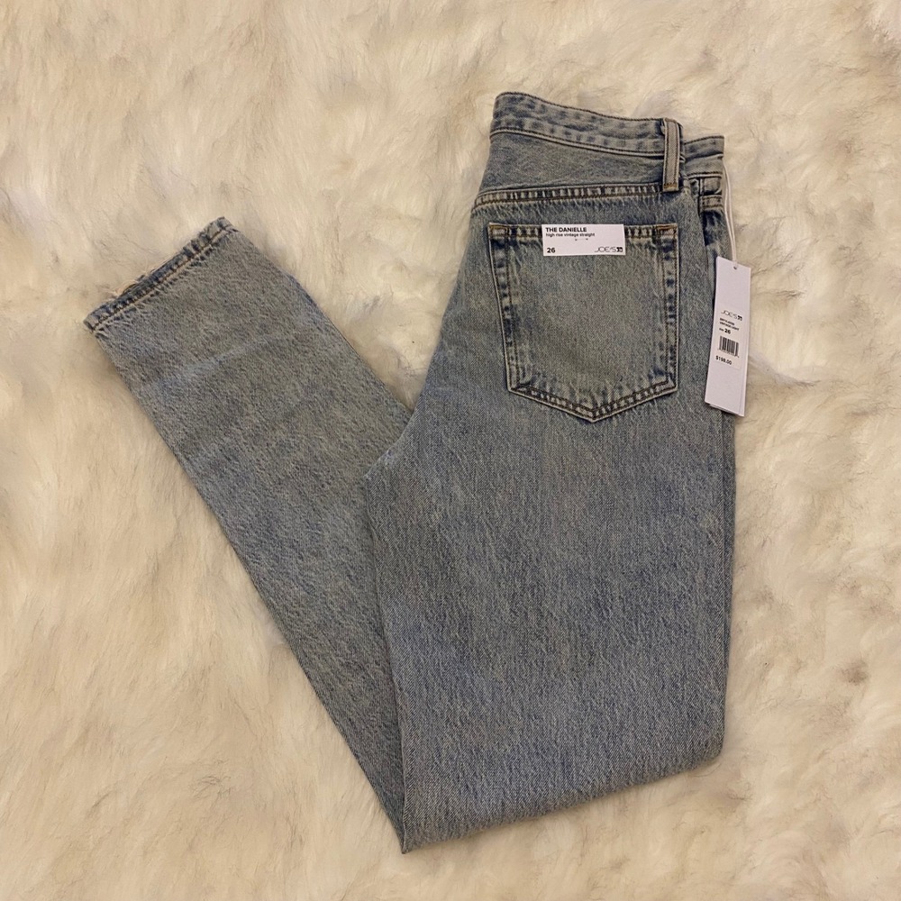 Joe's Jeans The Danielle WeWoreWhat Womens 26 Blue High Rise Vintage Straight